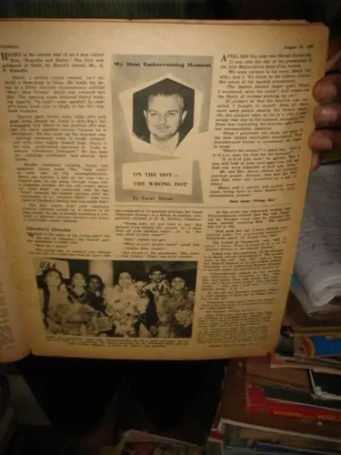 Thumbnail: INDIA RARE & VERY OLD - FILMFARE  MAGAZINE -  AUG 23  1963   - PAGES 62