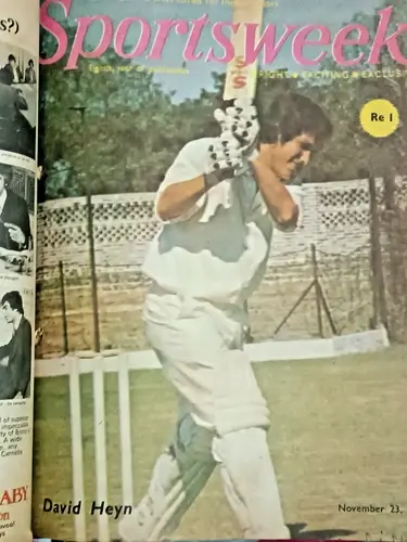 Thumbnail: INDIA SPORTSWEEK MAGAZINE 1974 -1975 SET OF 12 MAGAZINES CRICKET, SOCCER, TENNIS