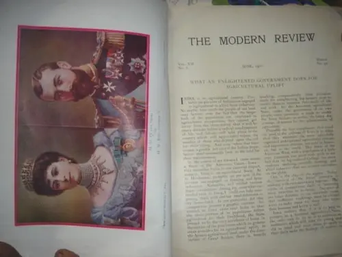 Thumbnail: INDIA - RARE -  THE MODERN REVIEW - EDITED BY RAMANANDA CHATTERJEE JUNE 1910