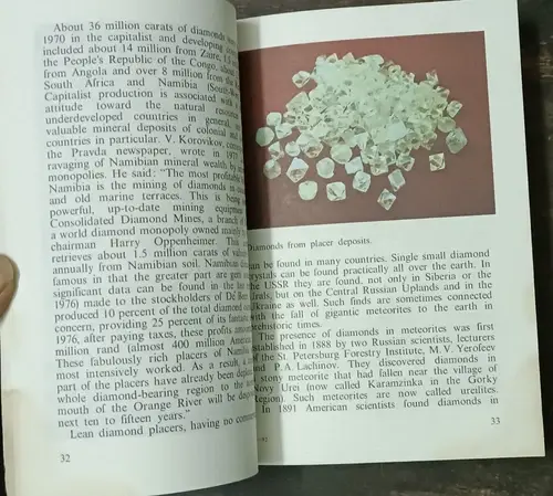 Thumbnail: MIR PUBLI DIAMONDS WROUGHT BY MAN BY B V DERJAGUIN, D. V. FEDOSEEV 1st PUB 1985