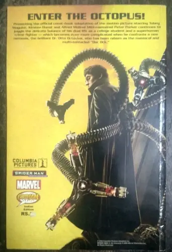 Thumbnail: INDIA SPECIAL COLLECTOR EDITION  SPIDERMAN  2 , OFFICIAL COMIC ADAPTATION 2004