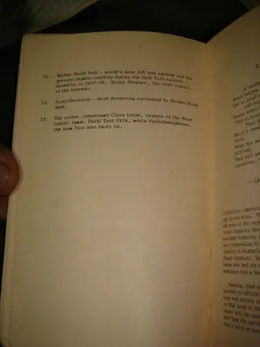 Thumbnail: CRICKET - PORTRAIT OF INDIAN CAPTAINS DR. NAROTTAM PURI 1975 P 193 ILLUSTRATED