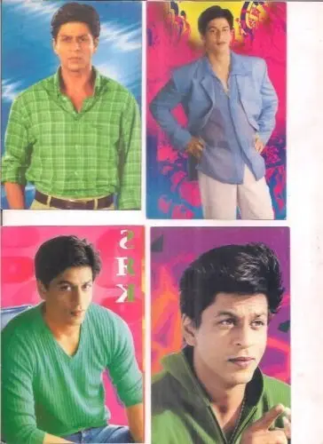 Thumbnail: INDIA - PICTURE POST CARD - BOLLYWOOD ACTOR - SHAHRUKH KHAN - 16 IN 1 LOT NO.3