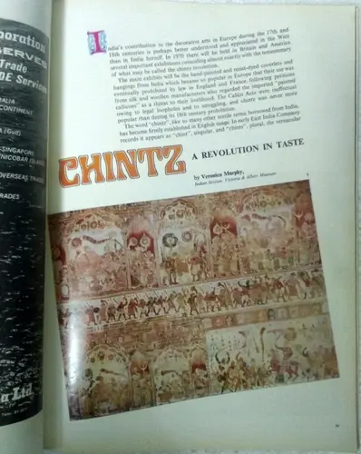 Thumbnail: THE TIMES OF INDIA ANNUAL 1970 CHINTZ, NALANDA, NAGA, BAROQUE, BARHUT, NATRAJ