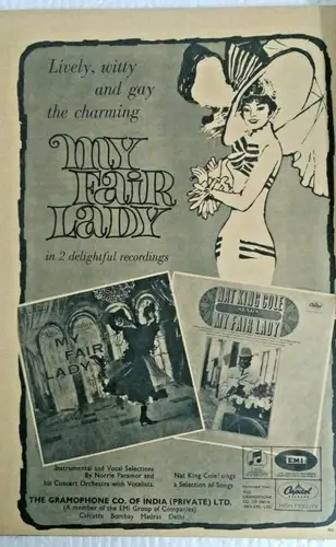 Thumbnail: INDIA VINTAGE  FILMFARE APRIL 2 , 1965 LUDMILLA , SADHANA ,VINTAGE ADVERTISEMENT