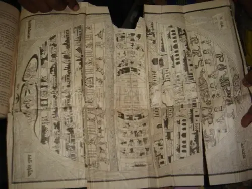 Thumbnail: VINTAGE RELIGIOUS: SHRI MAHASHAKTI DURGA/ KUNDALINI MANY PRINTS KALYAN 1934