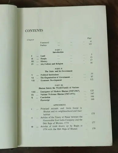 Thumbnail: BHUTAN A KINGDOM IN THE HIMALAYAS LAND, PEOPLE & GOVERNMENT BY NAGENDRA 1972