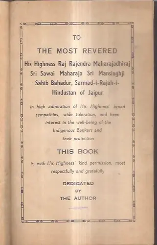 Thumbnail: INDIGENOUS BANKING IN ANCIENT AND MEDIEVAL INDIA - BRIJKISHORE BHARGAVA - 1934