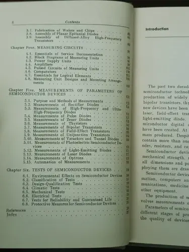 Thumbnail: MIR PUBLISHERS: SEMICONDUCTOR DEVICES MEASUREMENTS & TESTS BY G. GRIN 1980