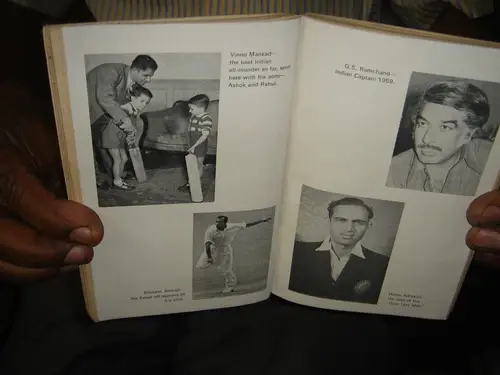 Thumbnail: CRICKET - PORTRAIT OF INDIAN CAPTAINS DR. NAROTTAM PURI 1975 P 193 ILLUSTRATED