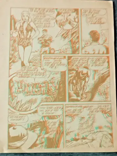 Thumbnail: INDIA RARE 3D COMICS BY DIAMOND COMICS : QUEEN OF JUNGLE 1986 1st Ed HINDI