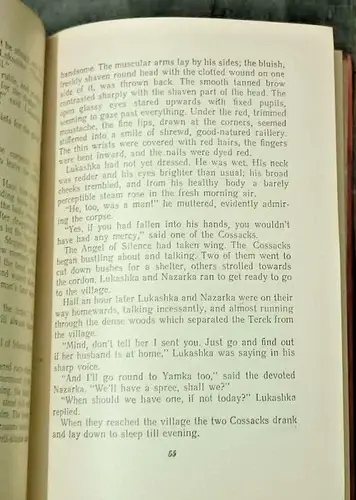 Thumbnail: RUSSIAN BOOK IN ENGLISH: L. TOLSTOI, THE COSSACKS A STORY OF CAUCASUS HB USSR