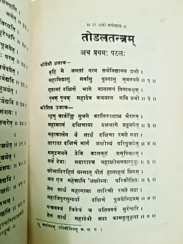 Thumbnail: INDIA TANTRASANGRAHA PART II WITH COMMENTARY OF SRI NIRANJANA IN SANSKRIT 2002