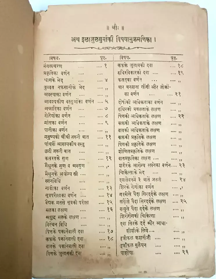 Thumbnail: INDIA AYURVEDA ILAJUL GURBA BY VAID PANDIT RAJKUMAR 1923 HINDI PAGES 364