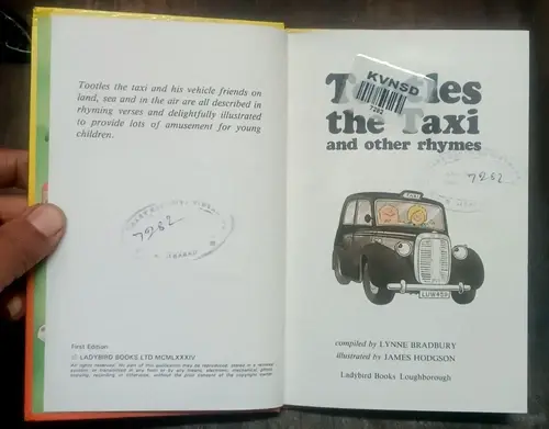 Thumbnail: LADYBIRD BOOKS LOT OF 3 TELESCOPE & MICROSCOPE, TALK ABOUT CLOTHES, TOOTLES TAXI