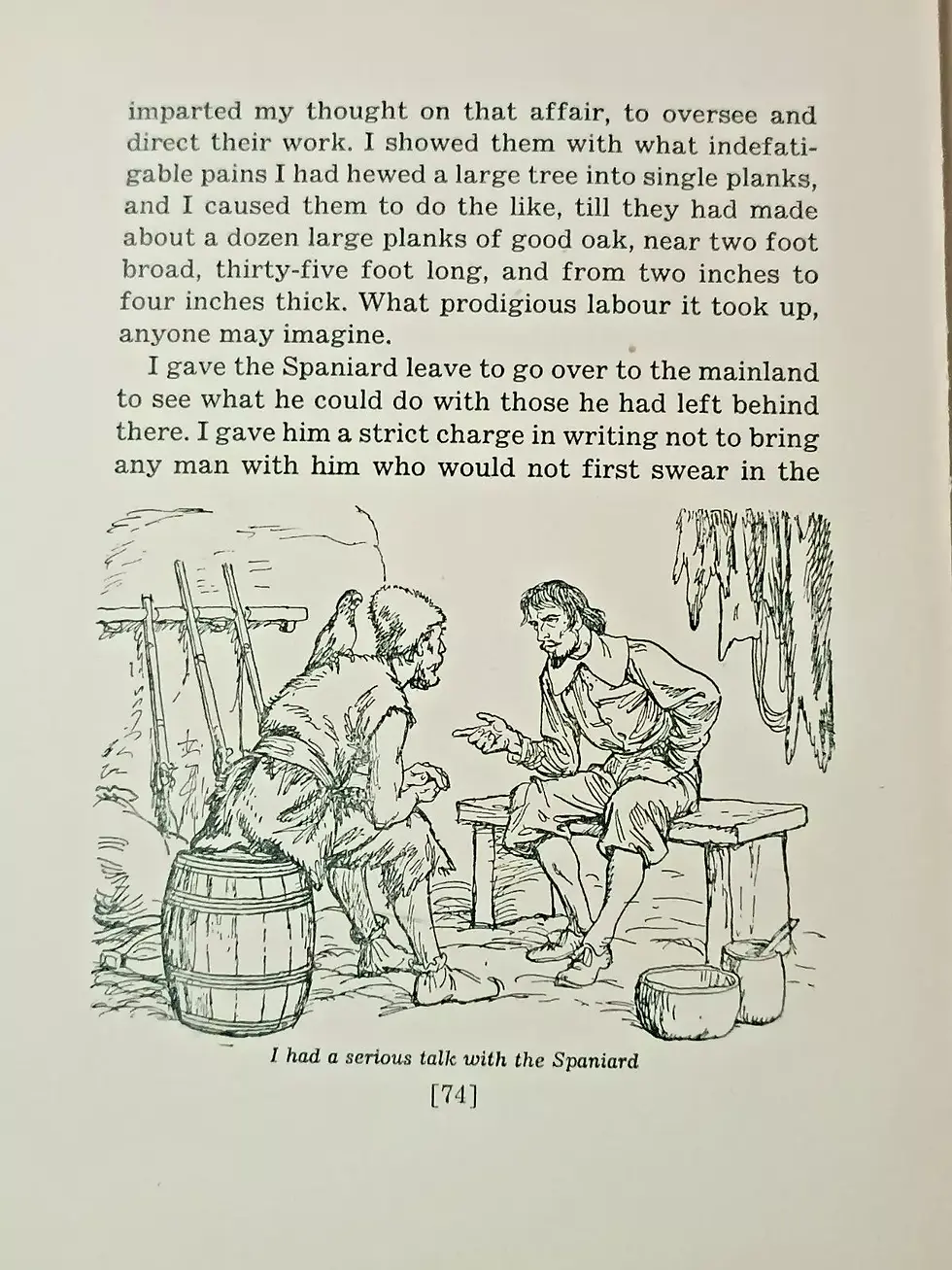 Thumbnail: ROBINSON CRUSOE EARLY READER SERIES 8 ENG ILLUSTRATED HC PRINTED CZECHOSLOVAKIA