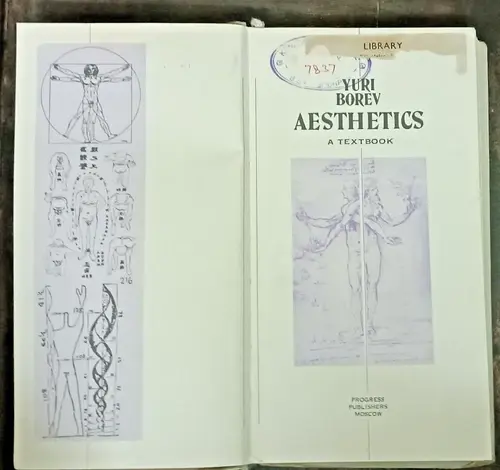 Thumbnail: PROGRESS PUBLISHER USSR: AESTHETICS BY YURI BOREV  1985 ENGLISH HC ILLUSTRATED
