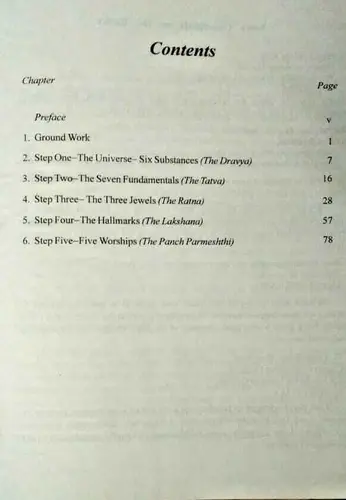 Thumbnail: FIRST STEPS TO JAINISM COMBINED PART 1 & 2 , SANCHETI & BHANDARI  2002 ILLUSTRAT