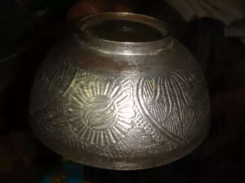 Thumbnail: INDIA RARE AND OLD - BRASS BOWLS SET - 4 IN 1 LOT