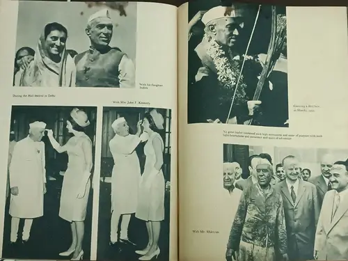 Thumbnail: INDIA VINTAGE: JAWAHAR LAL NEHRU IN PICTURES 14 NOV, 1964 PRINTED IN INDIA, ENGL