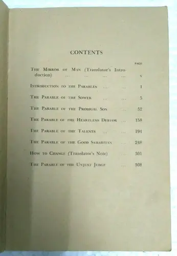 Thumbnail: INDIA PRINT : THE MIRROR OF MAN BY A RAPTAKOS FIRST EDITION 1960 SIX PARABLES