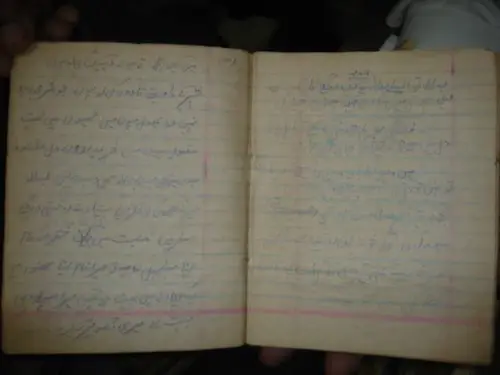 Thumbnail: INDIA RARE - HAND WRITTEN NOTE BOOK IN URDU CONTAIN ABOUT 20 PAGES