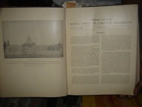 Thumbnail: INDIA RARE - JOURNAL OF THE ROYAL INSTITUTE OF BRITISH ARCHITECTS 1933