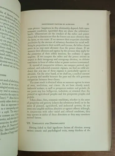 Thumbnail: THE RECONSTRUCTION OF HUMANITY PITIRIM A. SOROKIN 1948 HB