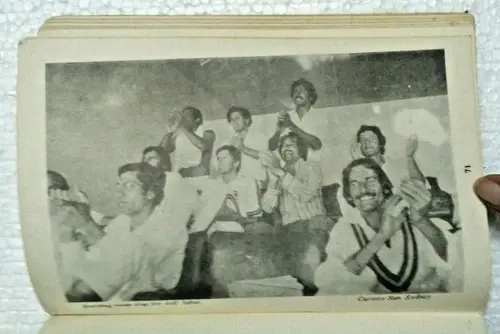 Thumbnail: RARE CRICKET  PAKISTAN BOOK OF CRICKET BY QAMAR AHMED 1977 ILLUSTRATED