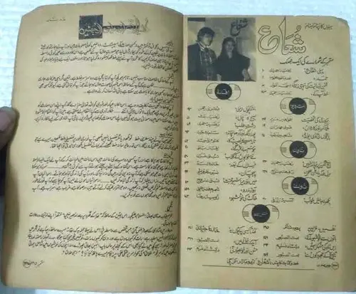 Thumbnail: INDIA PRINTED MAGAZINE IN URDU  1985 ILLUSTRATED SUMIT SAIGAL , SHAHEEN COVER