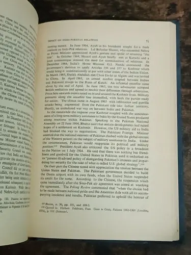 Thumbnail: SINO-INDIAN CONFLICT AND INTERNATIONAL POLITICS IN THE INDIAN SUB-CONTINENT 1962