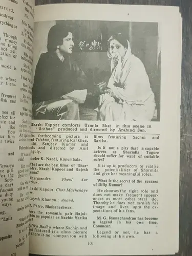 Thumbnail: INDIA FILM MAGAZINE: PICTURPOST FEB 1977 AMITABH, REKHA, NEETU, SANJEEV, SHASHI
