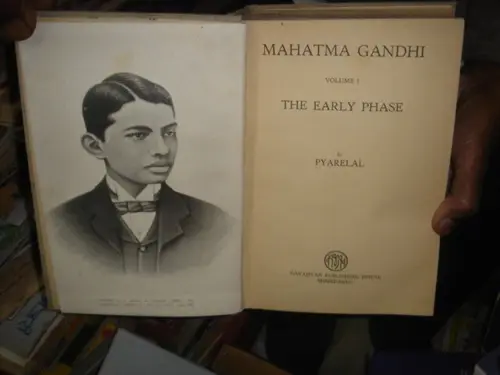Thumbnail: MAHATMA GANDHI VOL I  THE EARLY PHASE , THE LAST PHASE  PYARELAL - 2 IN 1 LOT