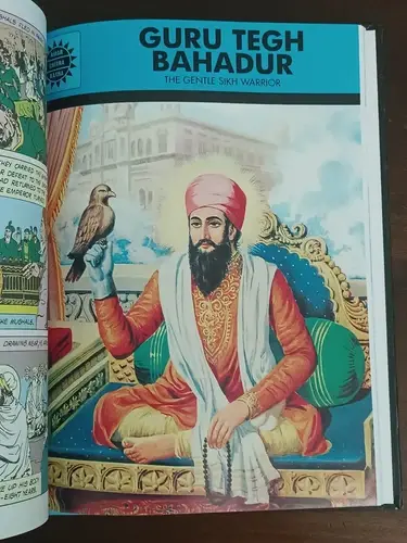 Thumbnail: AMAR CHITRA KATHA IN COMICS & IN ENGLISH 5-IN-1 FAMOUS SIKH GURUS ILLUSTRATED HC