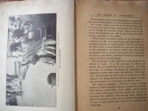 Thumbnail: MOTION PICTURE DIRECTING - PETER MILNE - 1922 - WITH MANY PICTURES