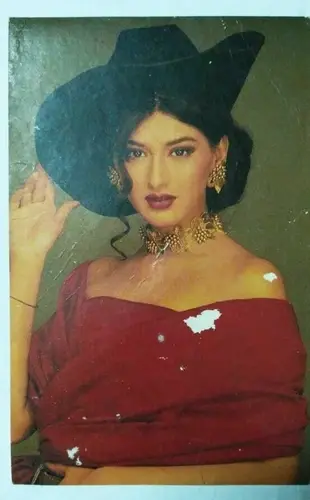 Thumbnail: INDIA RARE PICTURE POSTCARD SONALI BENDRE  BOLLYWOOD ACTRESS 7 IN ONE LOT
