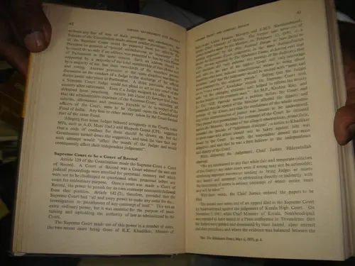 Thumbnail: INDIA RARE - D. C. GUPTA  INDIAN GOVERNMENT & POLITICS 1972 PAGES 383 HC/DJ