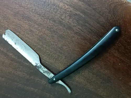 Thumbnail: INDIA RARE VINTAGE RAZOR MADE IN GERMANY LILIPUT RAZOR 2375 WITH BOX HOLLOW GROU