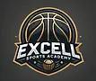 DALL·E 2024-09-26 09.28.31 - A logo for a basketball academy called 'Excel Sports Academy.