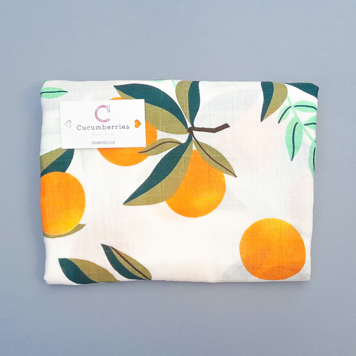 Cotton Muslin - Oranges