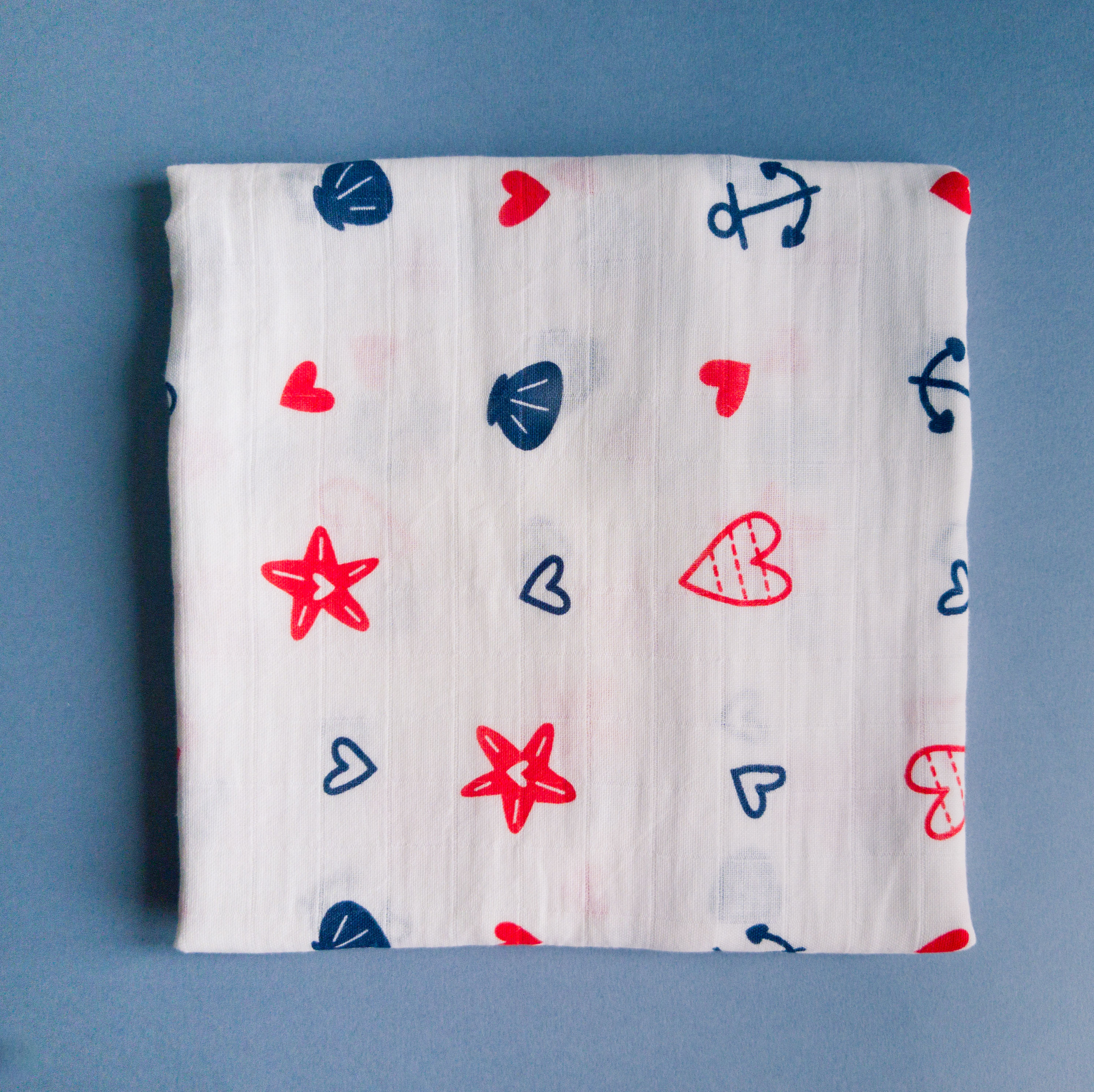 Cotton Muslin - Nautical