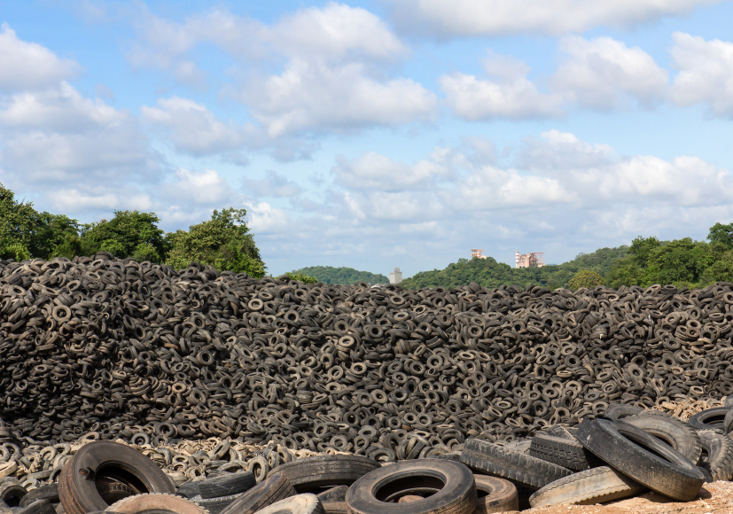 TIRES IN LANDFILLS
