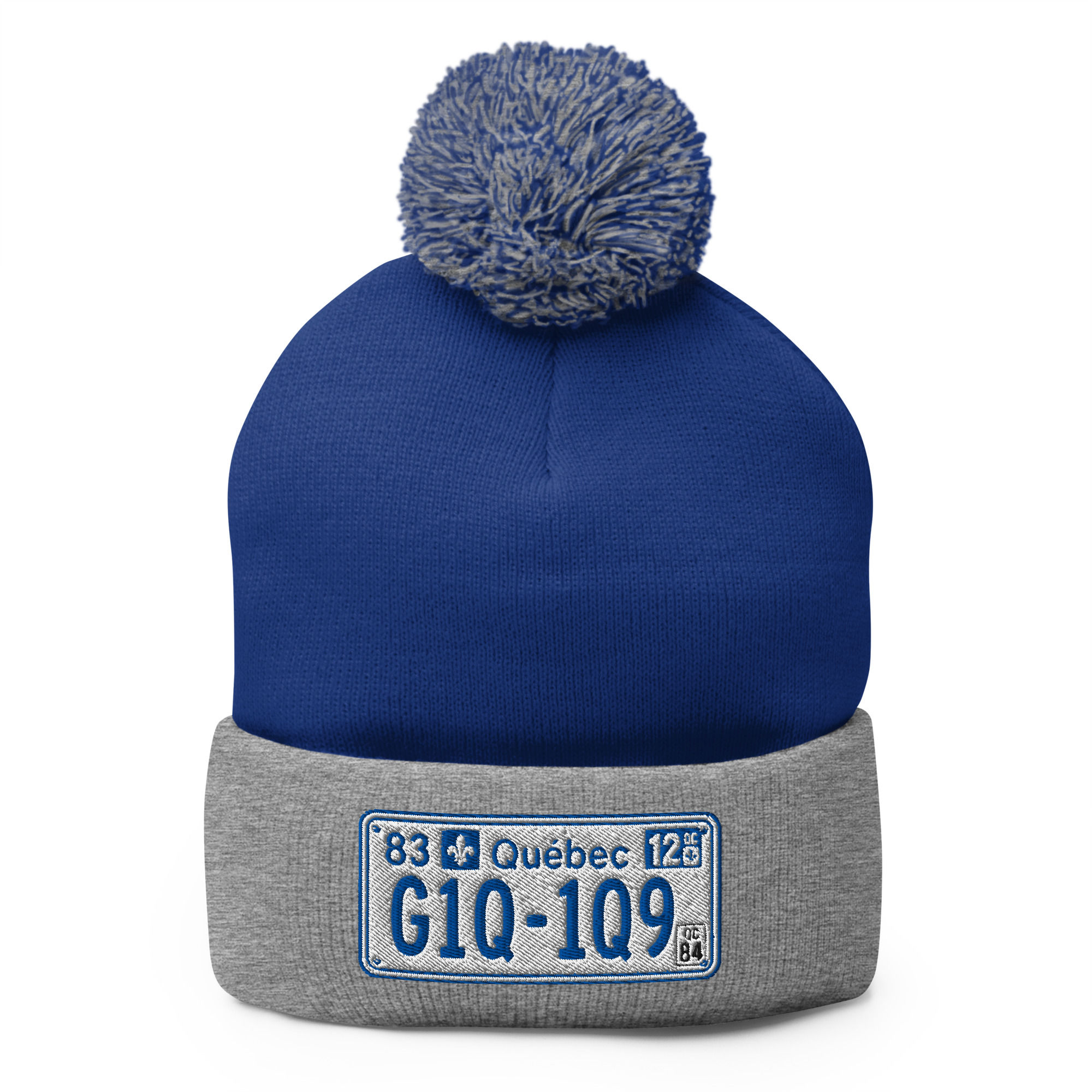 Pom-Pom Beanie-Je me souviens 80-90