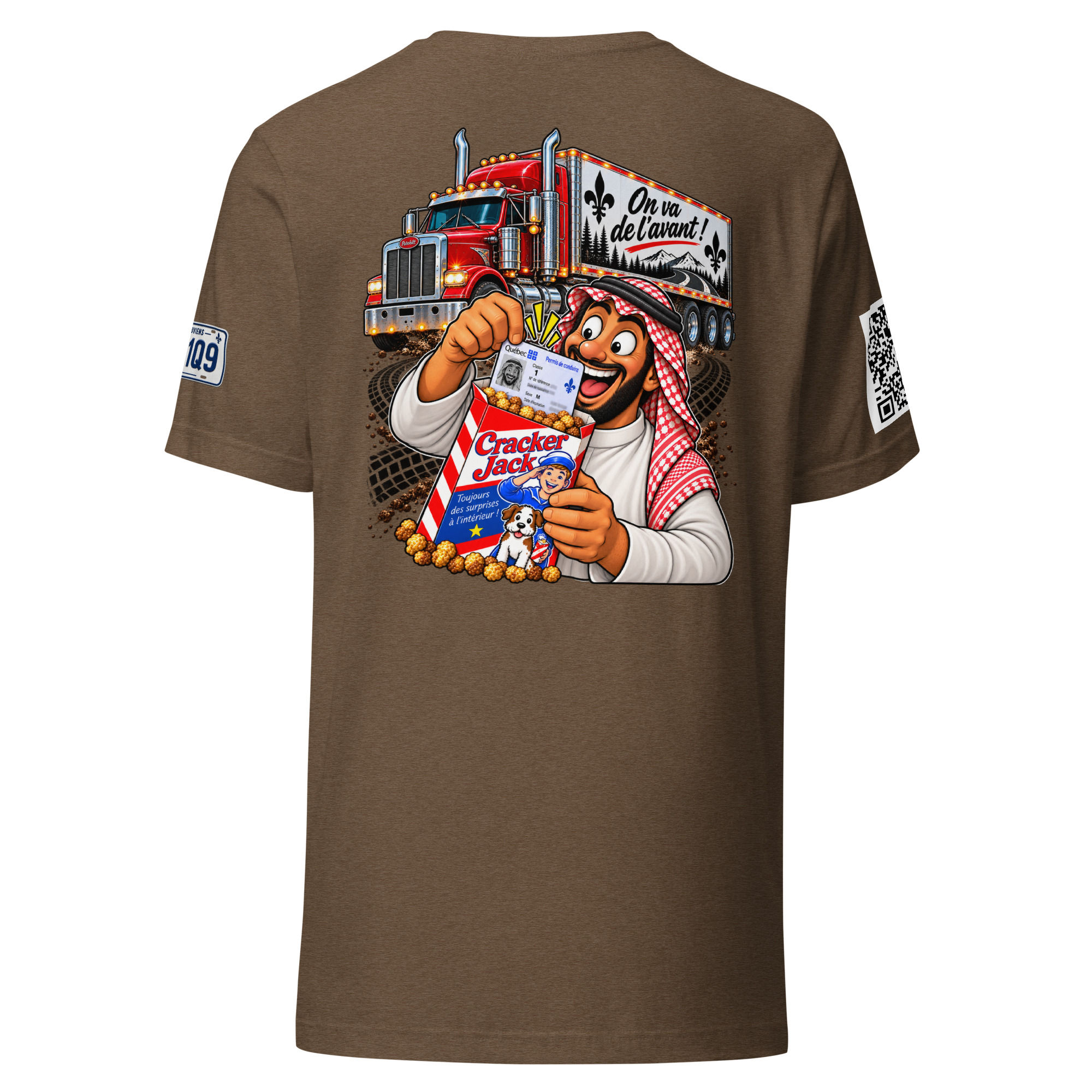Unisex t-shirt-Cracker Jack