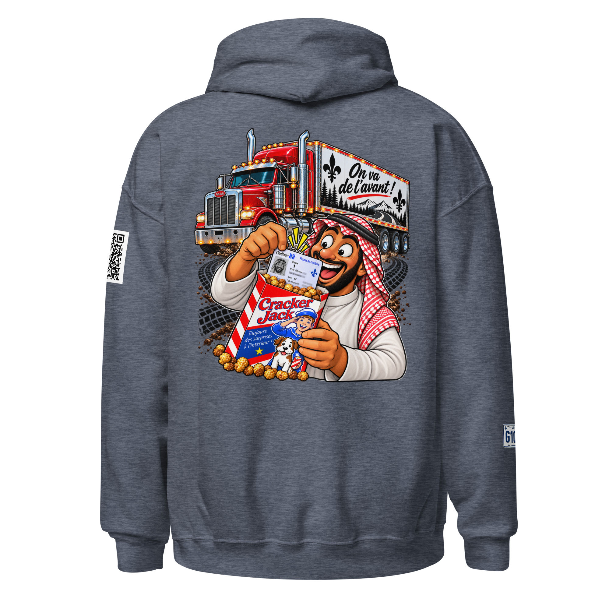 Unisex Hoodie-Cracker Jack