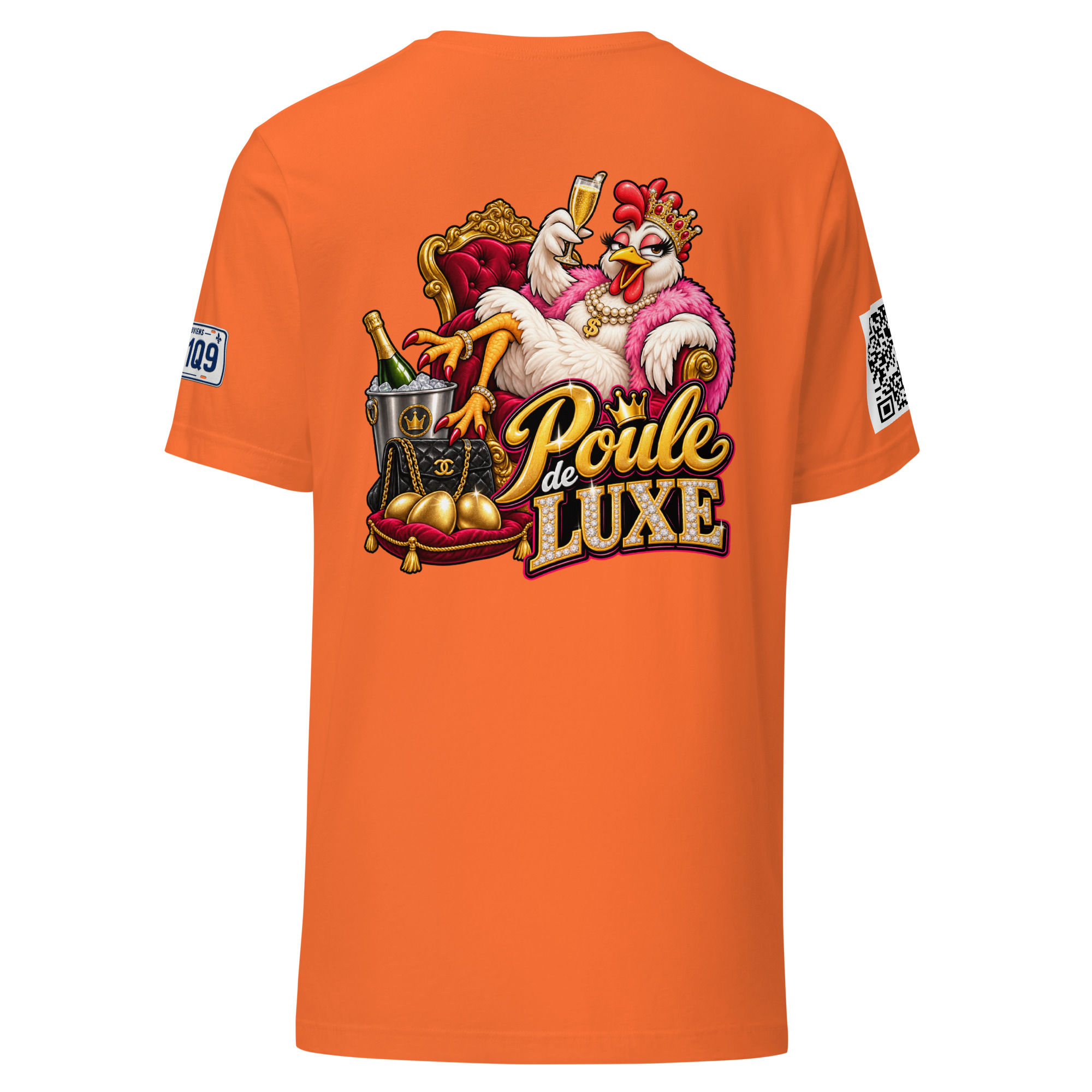Unisex t-shirt-Poule de luxe