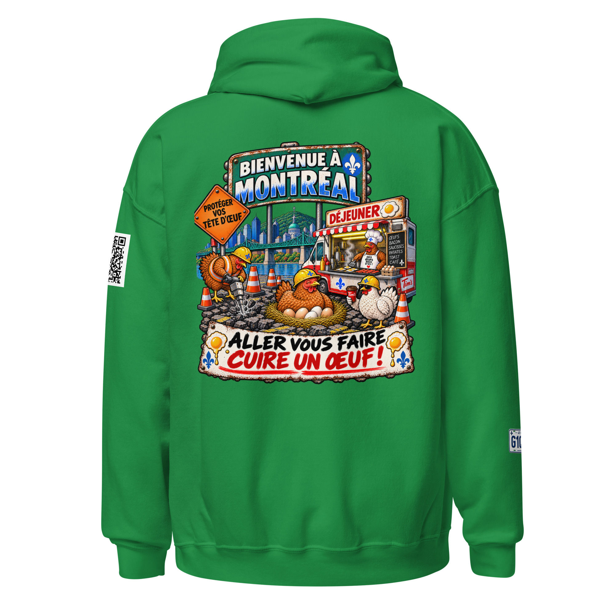 Unisex Hoodie-Montreal