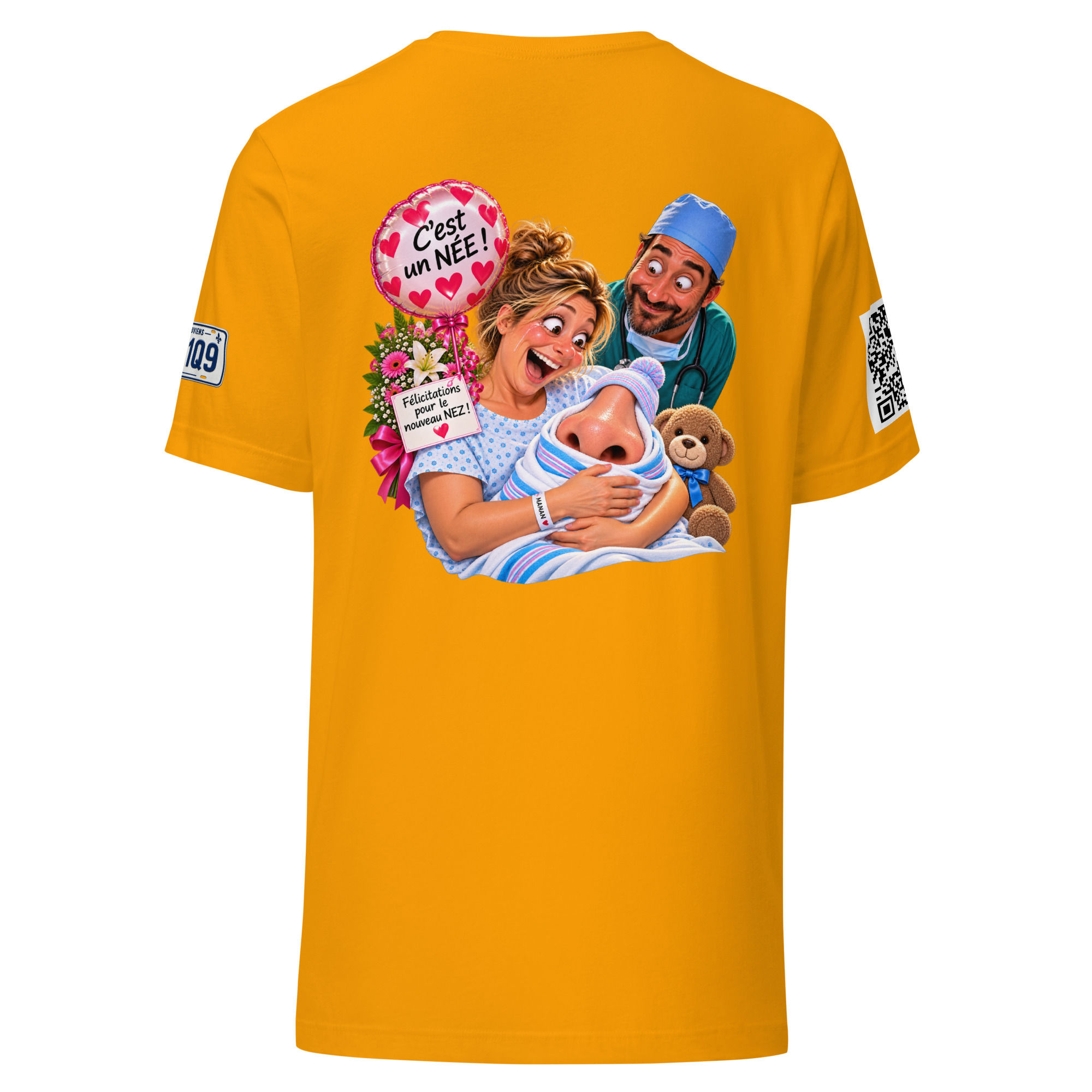 Unisex t-shirt-Nouveau nez