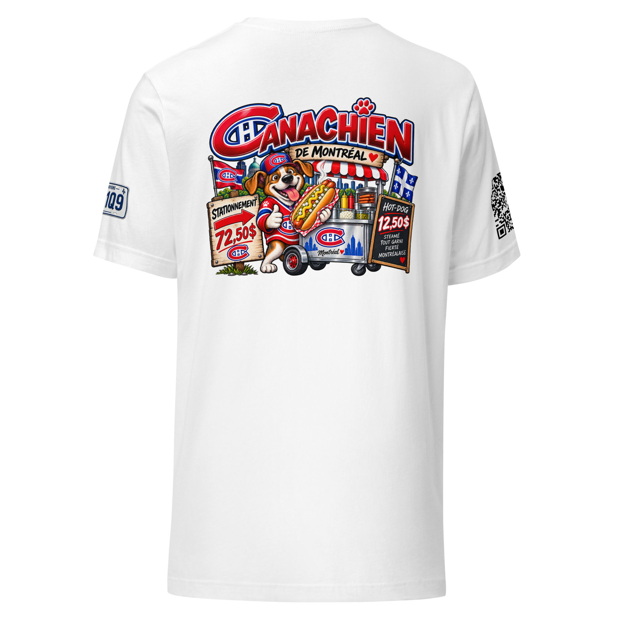 Unisex t-shirt-Canachien