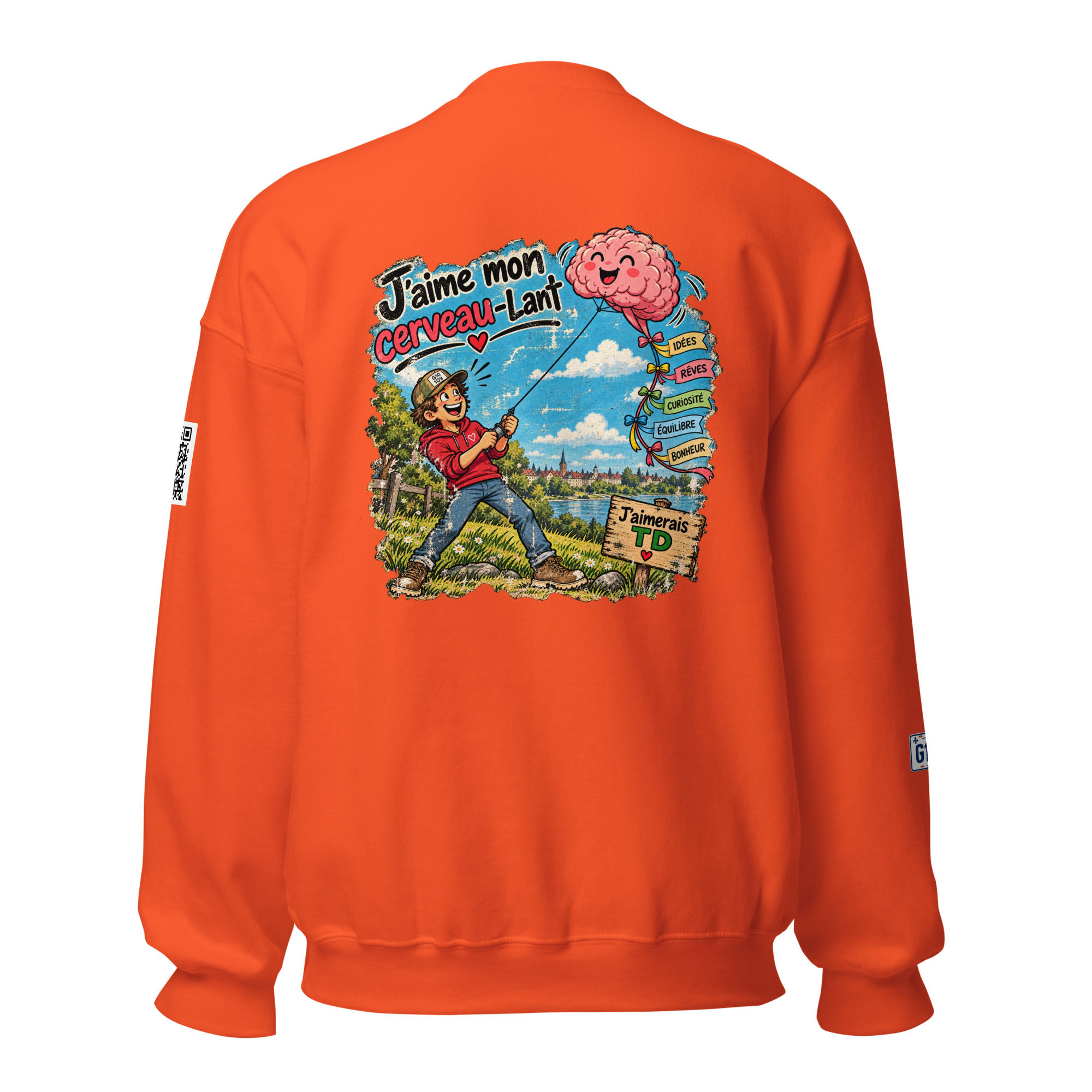 Unisex Sweatshirt-Cervo-lant